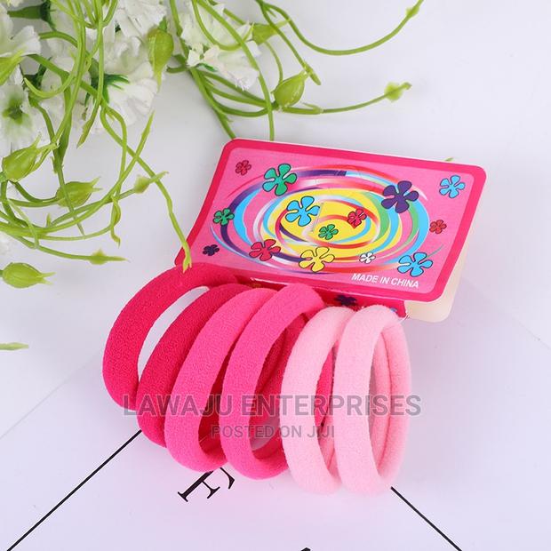 6pcs Candy Colour Hair Ribbons - main view
