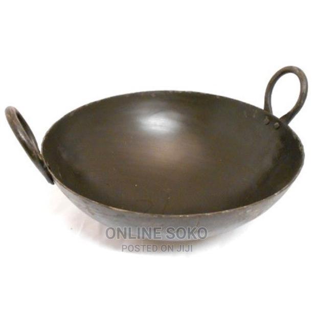 Kitchen Multipurpose Aluminium/Ss/Iron Kadai/Karhai/Wok - thumbnail 2