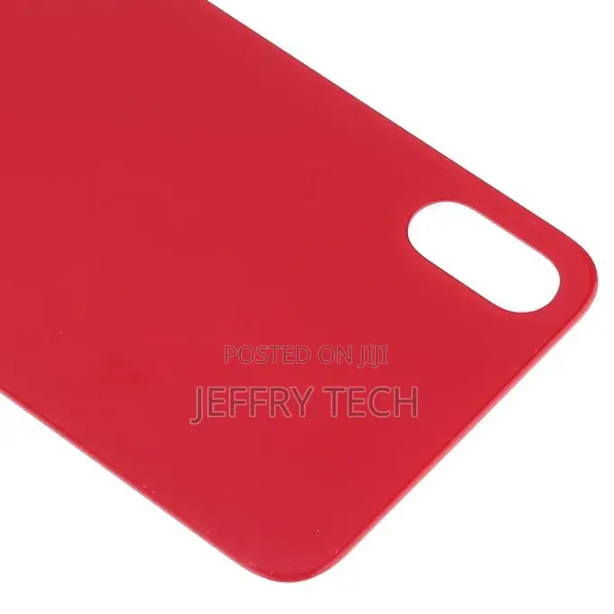 Battery Back Cover With Adhesive for iPhone X / XS(Red)