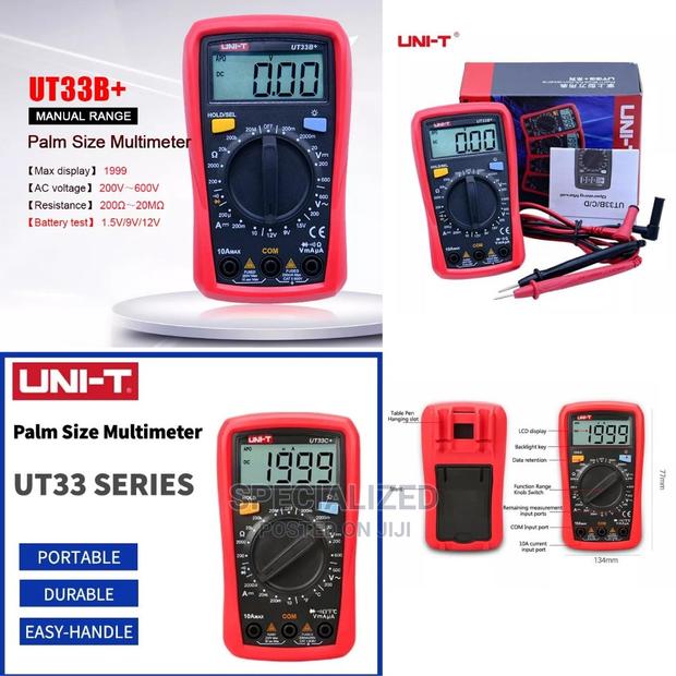 UNI-T UT33B+ Digital Multimeter - main view