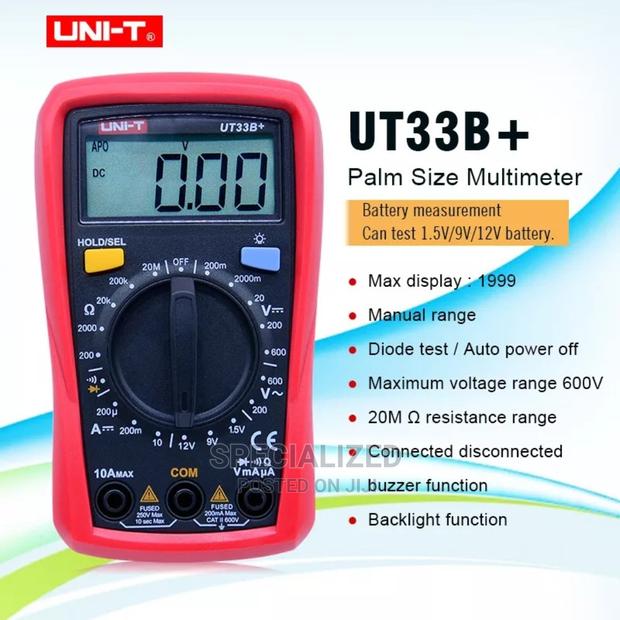 Uni-T Utd33b Plus Digital Multimeter Original High Quality - main view
