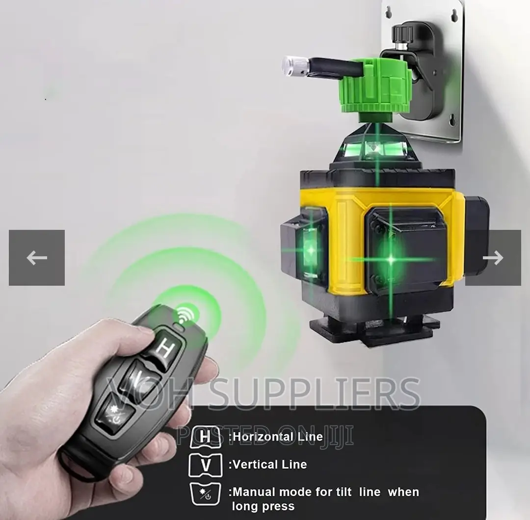 Laser Level 4D Green Line - Self-Leveling 16 Lines (Dewalt)