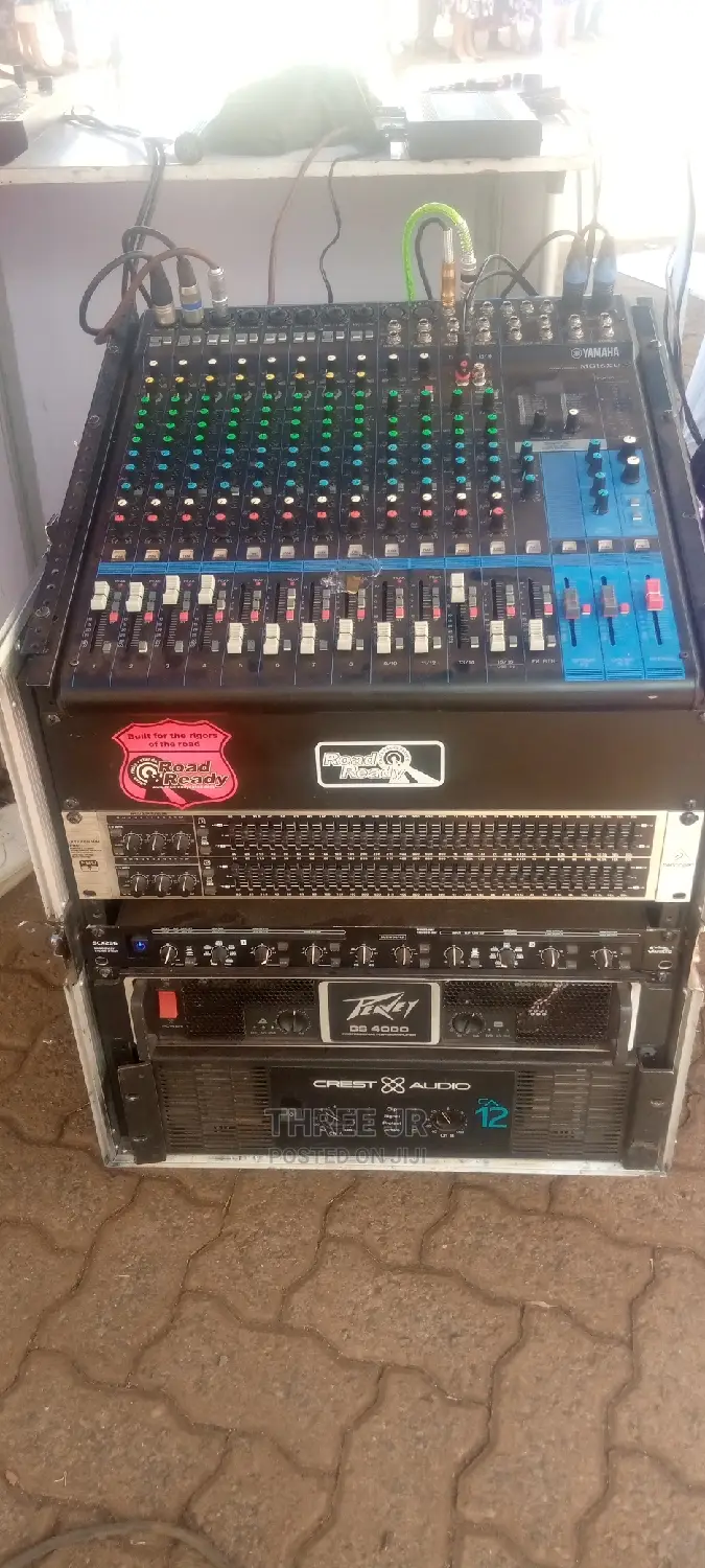 Crossover, Power Amp, Mixer All Part of Our Great Sound in Nairobi