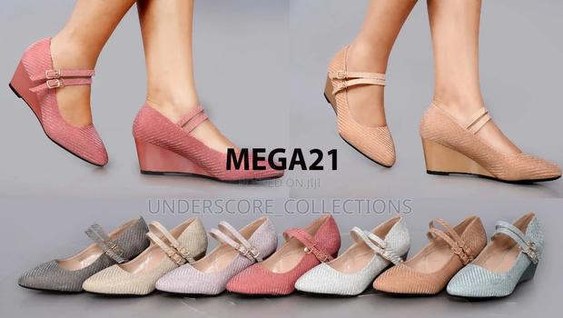 Ladies Sassy Official Wedge Shoes