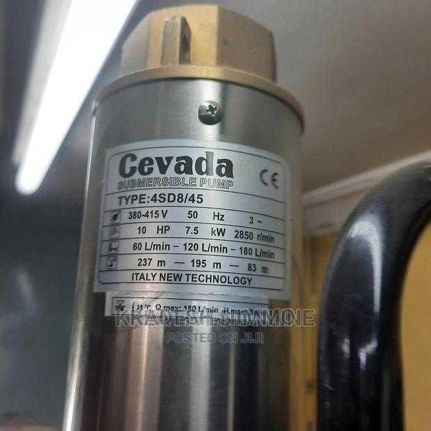 10hp Submersible Water Pump - main view