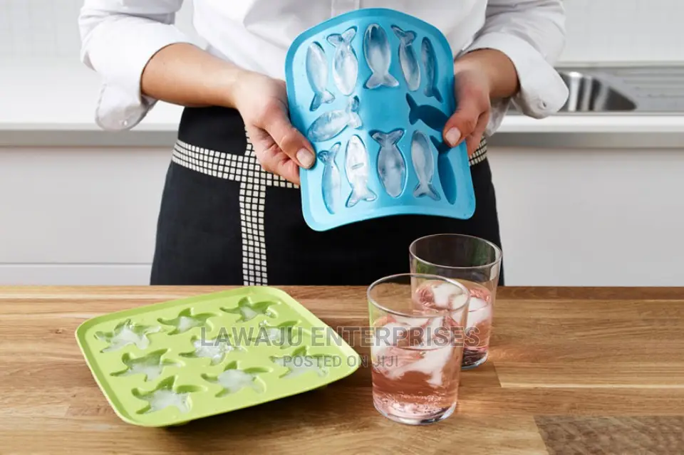 Ikea Silicon Ice Tray- Sea Cubes