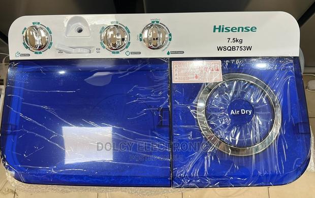 Hisense 7.5kgs Washing Machine Twin Tub