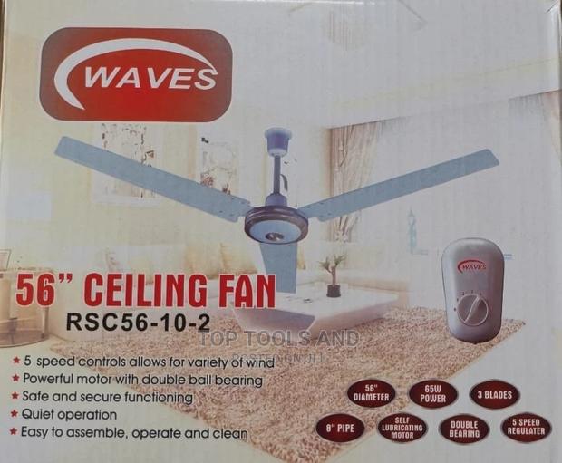 Waves Ceiling Fan - main view