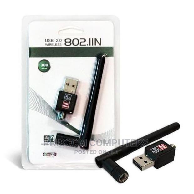 Wifi Adapter With Antennae- 600MPS USB