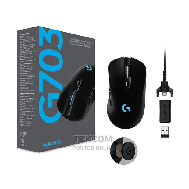 Logitech Lightspeed Wireless Gaming Mouse G703 With HERO - main view