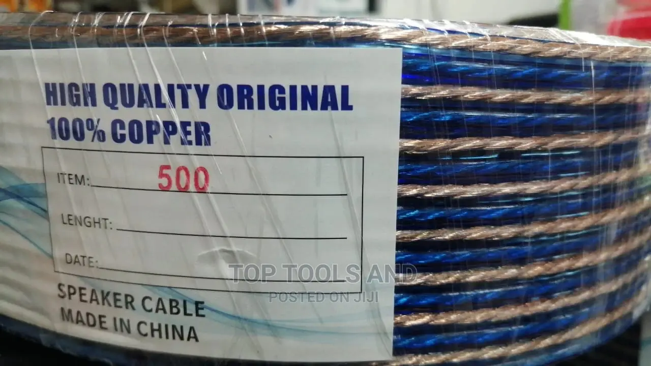 High Quality Speaker Cable No 500 90mtrs