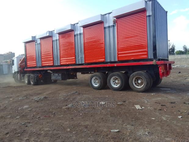 Container Stalls Completed and Enroute to Nakuru.