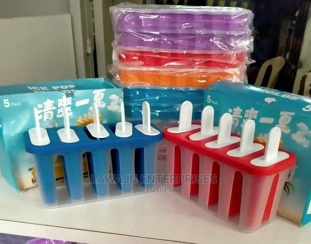 Ice Popsicle Molds - 5pcs