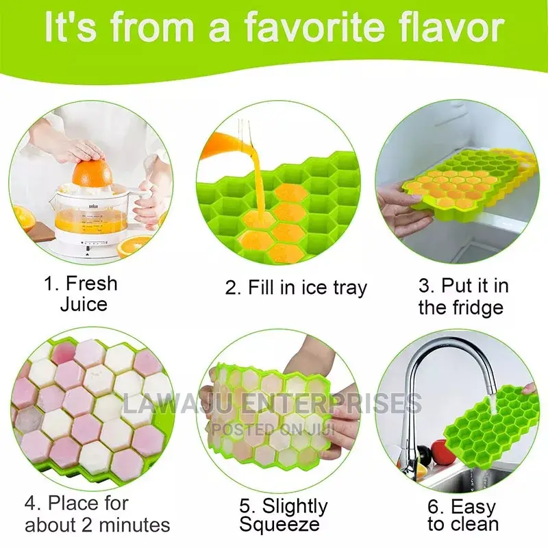 Honey Comb Ice Cubes Tray