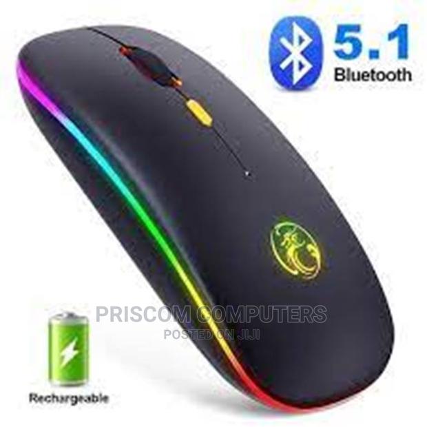 Bluetooth Rechargeable Mouse With Light - thumbnail 2