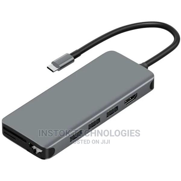 Green Lion Gn12in1hub 12 in 1 Usb-C Hub
