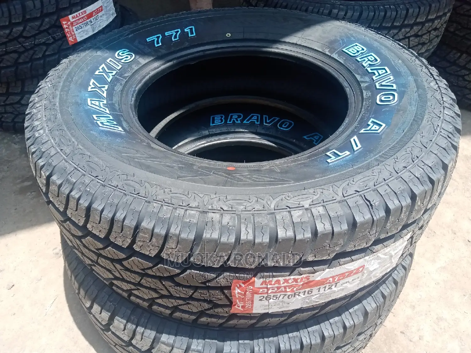 265/70r16 Maxxis Tyre 771(Bravo a /T