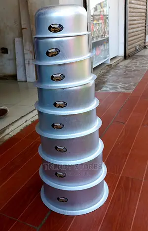 8pcs Aluminium Sufuria