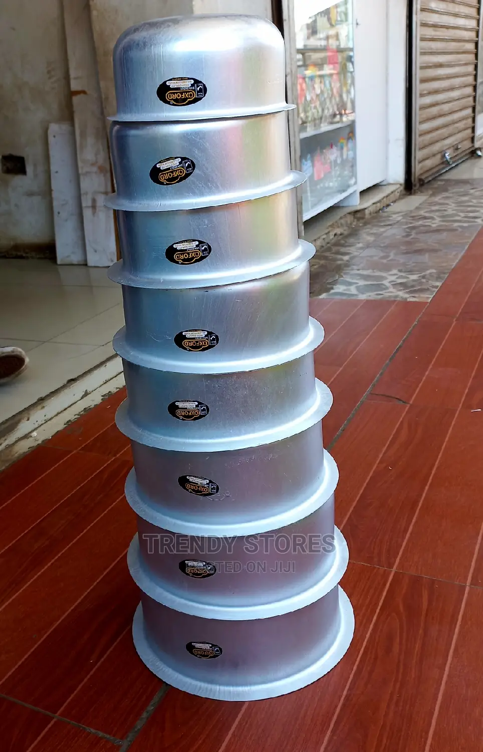 8pcs Aluminium Sufuria