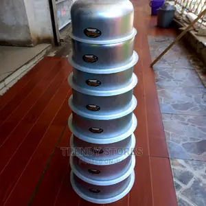 8pcs Aluminium Sufuria