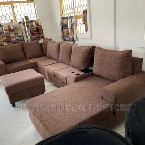 9 Seater U Shaped With Storage and Cup Holder