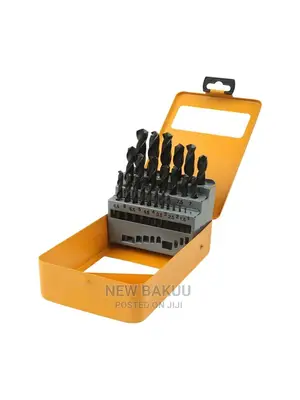 Tolsen 25pcs Hss Twist Drill Bits Set