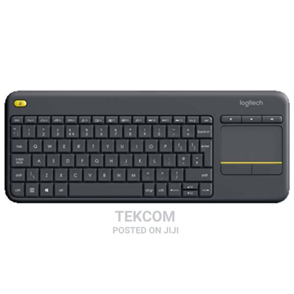 Logitech Wireless Keyboard With Touchpad Plus - Black -