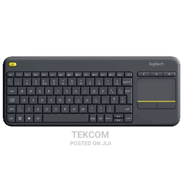 Logitech Wireless Keyboard With Touchpad Plus - Black -