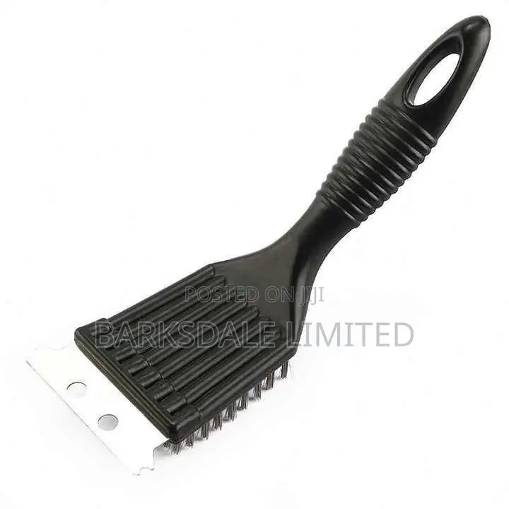 Metal BBQ Barbecue Grill Cleaning Brush Steel Oven Scrapers Brass