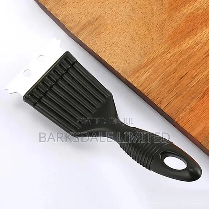 Metal BBQ Barbecue Grill Cleaning Brush Steel Oven Scrapers Brass