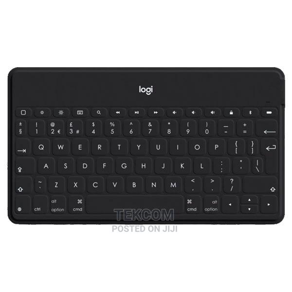 Logitech Bluetooth Keyboard Folio Keys-to-Go - Black - 920-0 - main view