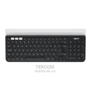 Logitech Wireless Multi-Device Keyboard - Dark Grey - 9