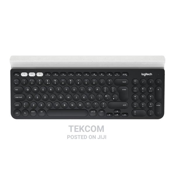 Logitech Wireless Multi-Device Keyboard - Dark Grey - 9