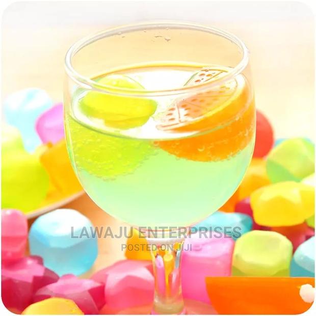 20pc Pack Reusable Silicone Ice Cubes - thumbnail 2