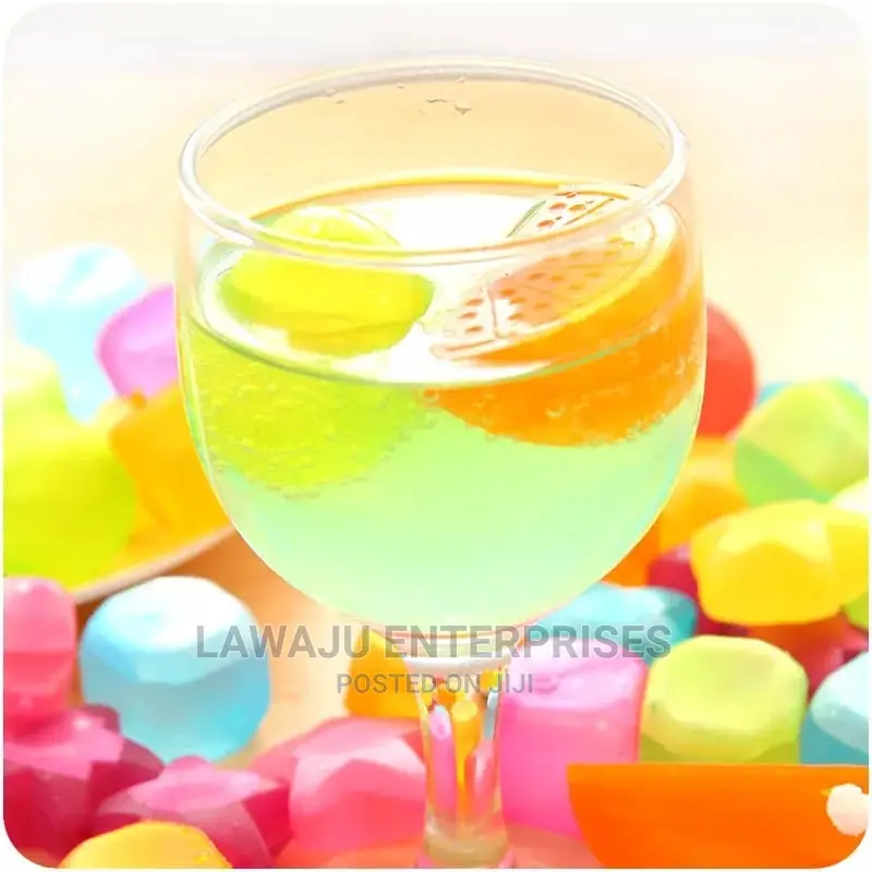 20pc Pack Reusable Silicone Ice Cubes