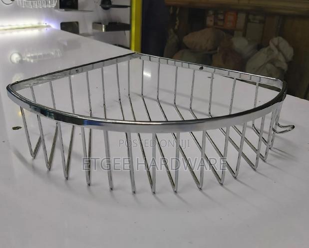 Big Corner Shelf Wire Bathroom / Kitchen