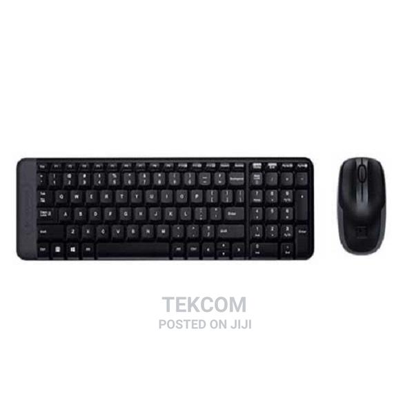 Logitech Wireless Keyboard Mouse MK220 - English Arabic