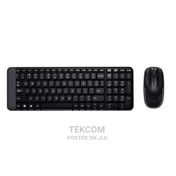 Logitech Wireless Keyboard Mouse MK220 - English Arabic
