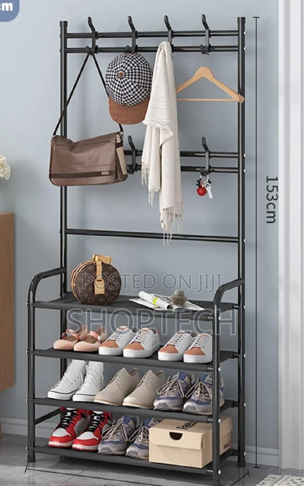 Simple Floor Clothes Rack - main view