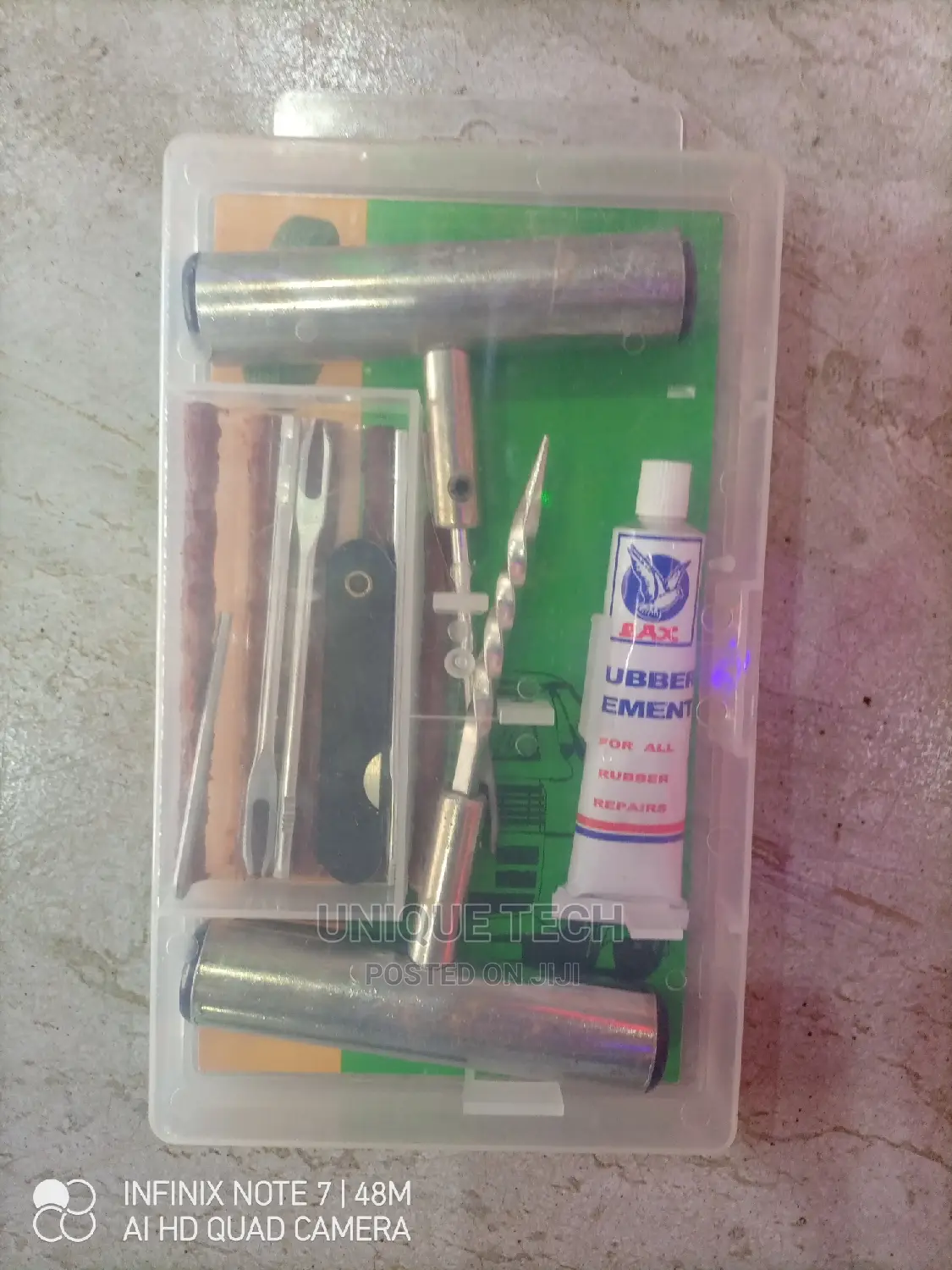 Tyre Repair Kit Heavy-Duty - Metallic