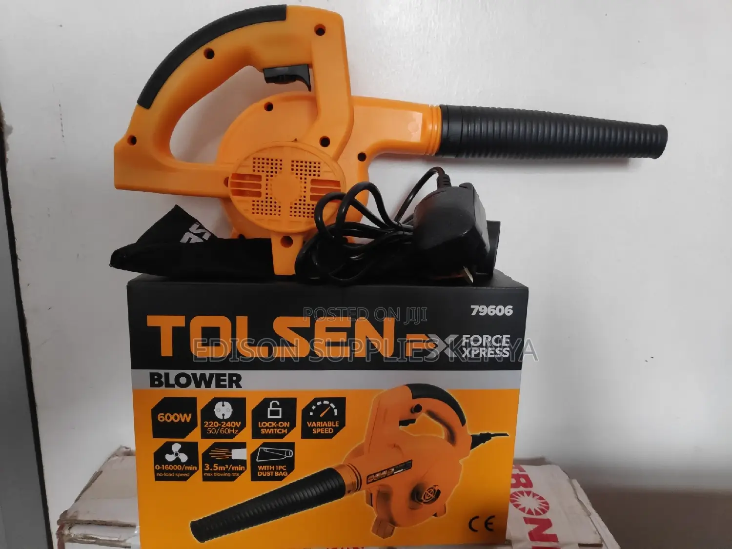 Tolsen Computer Dust Blower 600W Air Duster Leaf Blower