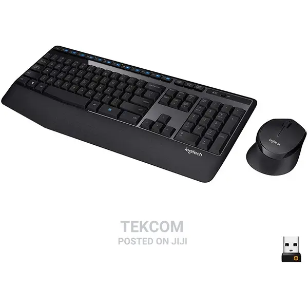Logitech Wireless Keyboard Mouse Mk345 - 920-006489