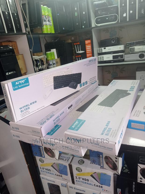 Full Wireless Keyboard and Mouse - main view