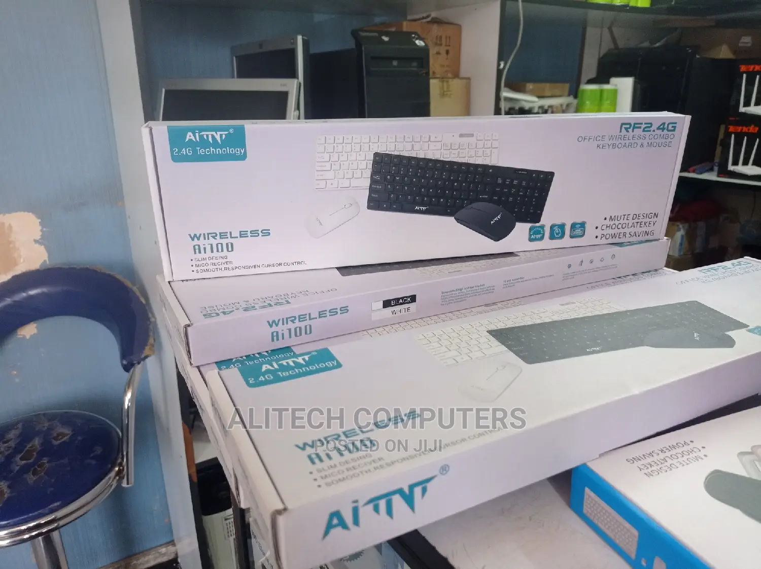 Full Wireless Keyboard and Mouse