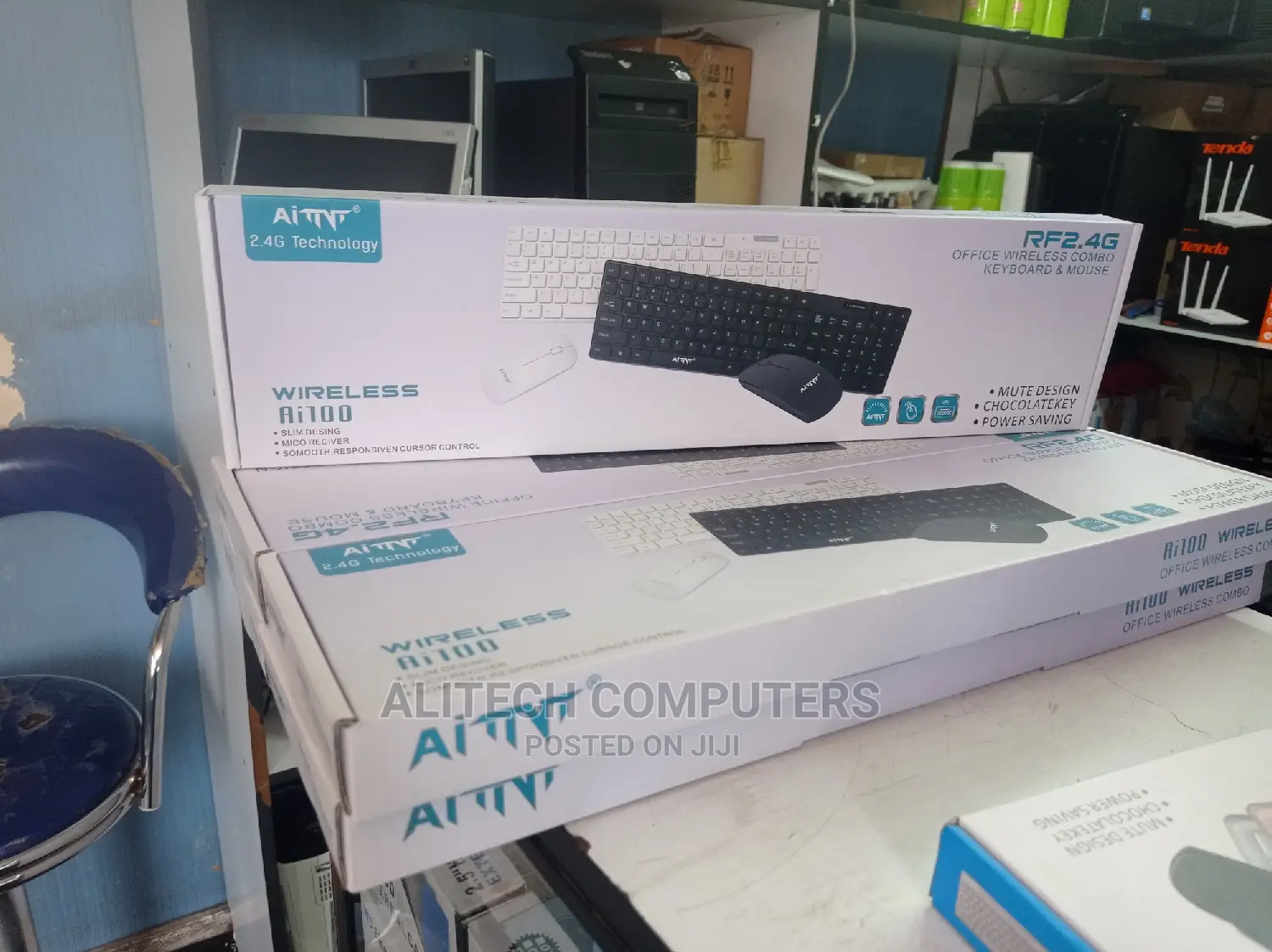 Full Wireless Keyboard and Mouse