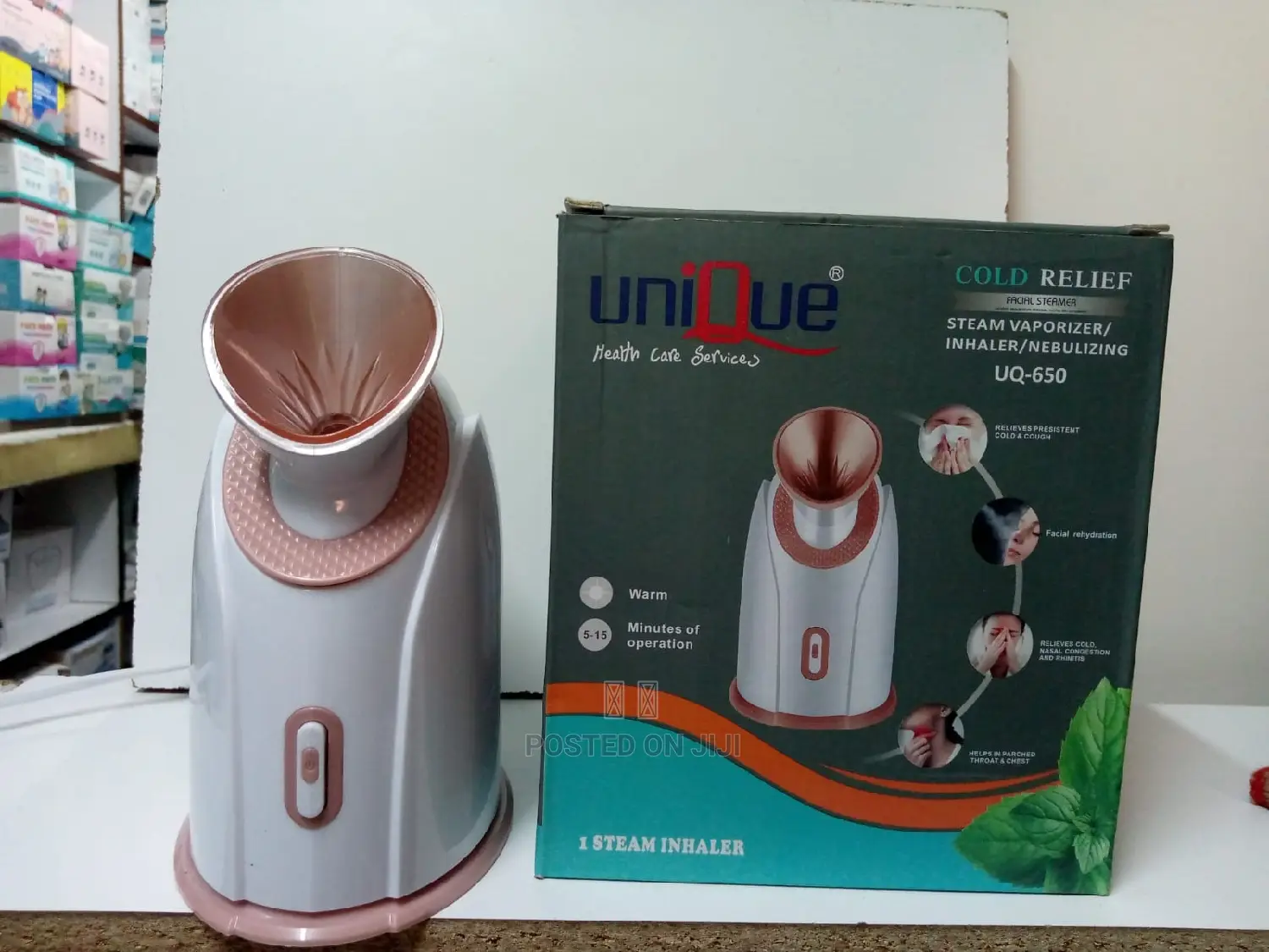 Unique Facial Steamer Inhaler