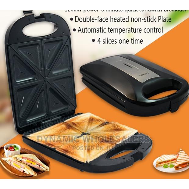 Big 4slice Bread Sandwich Maker, Toaster, Dessert Maker