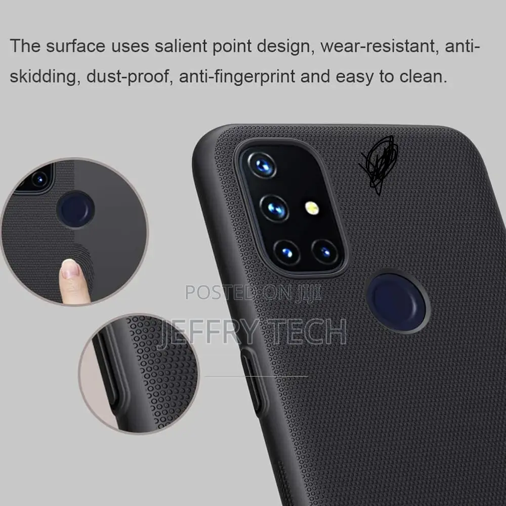 Oneplus Nord N10 5G Bumper Case - Black