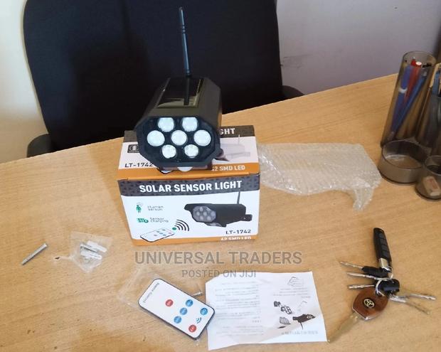 Black Solar Dummy Camera - main view