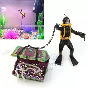 Resin Diveman Treasure Hunting Decor